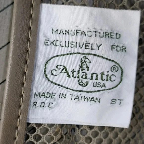 Atlantic Vintage Luggage Tote Forest Green Color - Picture 6 of 8